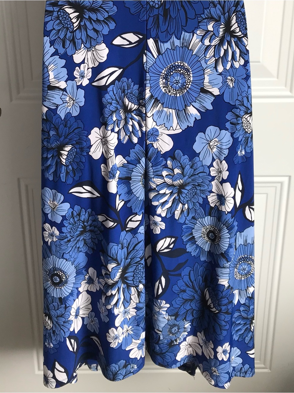 INC Women’s XL International Concepts Blue & White Floral Sleeveless Dress EUC - Picture 14 of 16